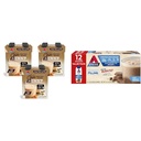 Atkins Chai Tea Latte Protein Shake, 15g Protein, Low Glycemic, 3g Net Carb, 1g Sugar, Keto Friendly & Milk Chocolate Delight Protein Shake, 15g Protein, Low Glycemic, 2g Net Carb, 1g Sugar