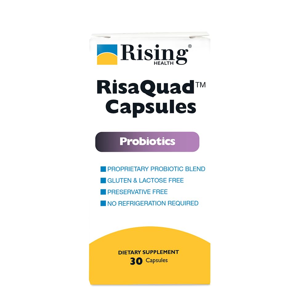 Yükselen Sağlık - Risaquad 230 mg - Probiyotik Diyeter Supplement Capsules - 30 sayı