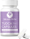 AIKOURA TUDCA 800 mg – Liver Support Supplement – 60 Vegan Capsules with Milk Butle, BTC & Ashwagandha – Gut & General Health'i destekler.