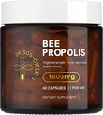Dr Sosnowski'nin Arı Propolisi | 1500 mg Yüksek Potency | Hive-derived Superfood, Sebze Capsules, 60 | 2 Ay Supply