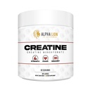 ALPHA LION Kretine Monohidrat Toz, 5000 mg Per Service (5g), Supports Muscle Strength, Power, Athletic Performance, Pure Kretina Monohydrata en Polvo Supplement (60 Hizmetsiz, Unflavored)