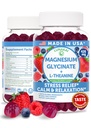 Lunakai USA Made Magnesium Glycinate Gummies 426mg with L-Theanine – Calm, Sleep, Stress Relief for Adults & Kids, Non-GMO, Vegan, 60ct