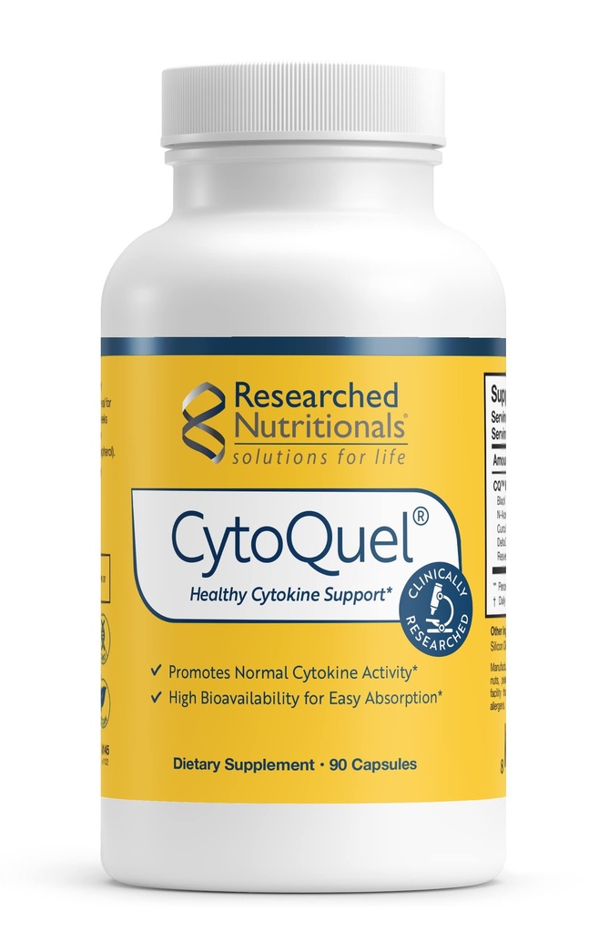 Researched Nutritionals CytoQuel Cytokine Support Supplement, 90 ct