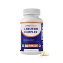Vitamatic Lactobacillus Reuteri Kompleksi - Gecikme Kapsülü - 60 Capsules - Digestive & Gut Health Support - Prebiyotik Inulin Fiber