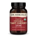 Dr. Mercola Organic Chewable Tart Cherry, 30 hizmet (30 Capsules), Non-GMO, Gluten Free, Soy Free