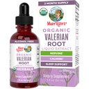 MaryRuth Organics Valerian Root Liquid Drops | 2 Ay Supply | Sugar Free | USDA Organik Valerian Root Drop Drops | Destek Uyku | Calm ve Stres Yardım | Vegan | Non-GMO | Gluten Free | 60 Hizmetler