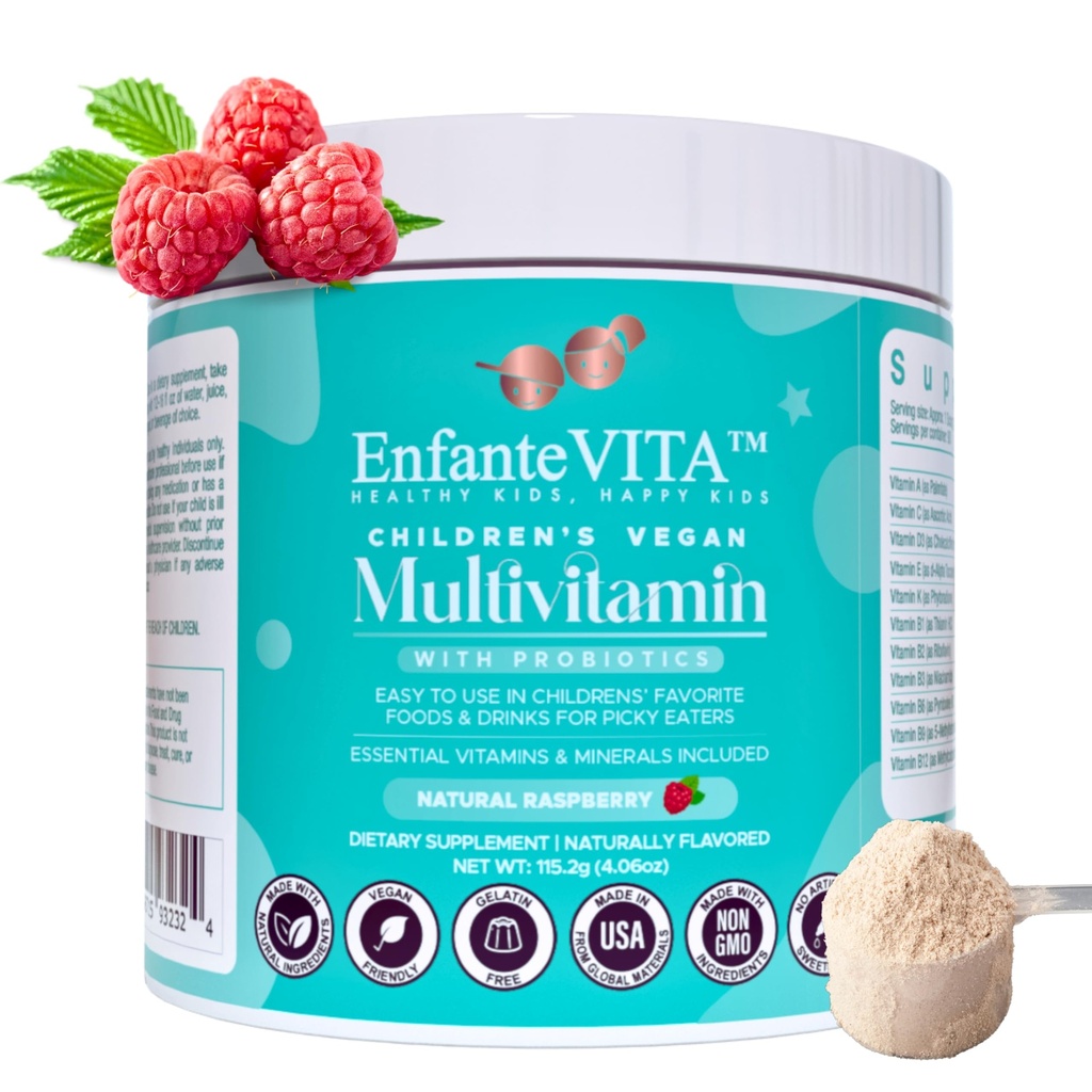All in One Kids Vitamins, 90 Day Supply, Toz Multivitamin with Probiyotiks, Immune Support, Gut Health, Vegan D3, Sugar Free, Non GMO, Natural Flavor, Doktor Formulated, Daily Nutrition