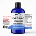 Expello-C - Ultimate Cellular Detox – Cleanse and Detox – Echinacea, Goldenseal & Red Clover Supplement – Alkol Özgür Sıvı Liver Cleanse, Kidney Cleanse ve System Alert, 16 Fl Oz.