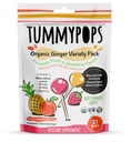 USDA Organik Tummypops Ginger Çeşitli Paketi (Pineapple, Peach, & Strawberry)
