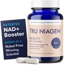 TRU NIAGEN BEAUTY NAD+ for Hair, Skin & Nails | Contains Niagen®, Astaxanthin, Hyaluronic Acid, Biotin | Supports Skin Elasticity & Moisture Retention | Daily Supplements for Men & Women | 30 Servings