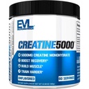 Evlution Beslenme Kretine 5000 - Destekler Hızlı Kurtarma, Lean Kas Büyüme ve Performans - Pre & Post Workout Toz - 5000 mg Pure Kretine Monohidrat - 60 Hizmet - Unflavoreded