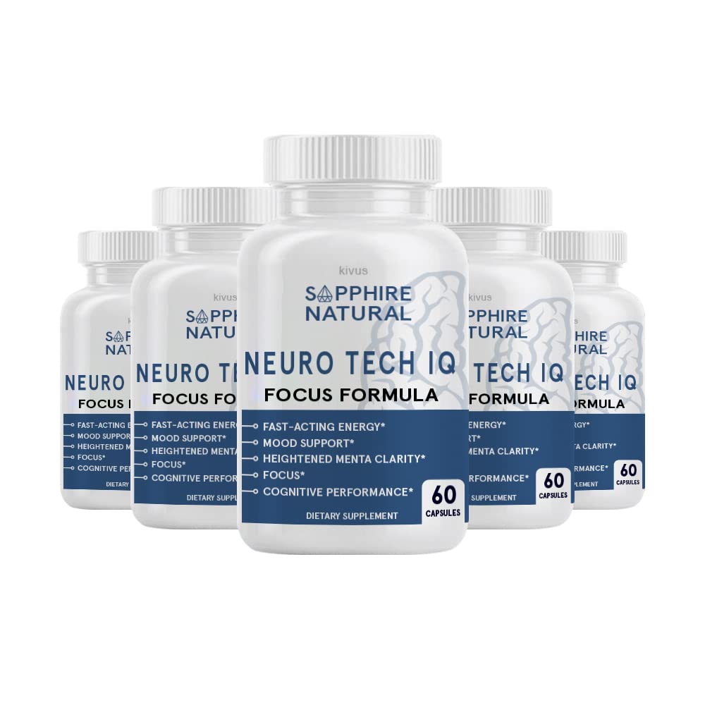 Nöro Tech IQ (5 Pack, 300 Capsules)