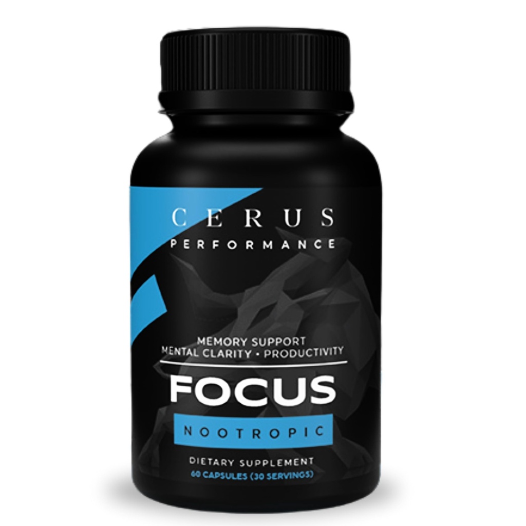 Cerus Performans Oda Nootropic Supplement - Gelişler Ruh Clarity, Boosts Memory & Cognitive Function, improves Alertness - Sporcular ve Fitness Enthusiasts için ideal - 60 Capsules