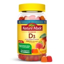 Nature Made Vitamin D3 5000 IU Per Care Gummies Extra Strength, Bone and Immune Health Support, 150 Vitamin D Gummies for Yetişkinler, 75 Day Supply
