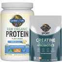 Life protein & Kretine Sche – Vegan Vanilla proteini Toz 20 BCAAs, Probiyotiks & Enzymes + Kre, Güçlü ve Performans için 60 Hizmet