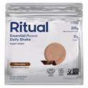 Ritual Vegan Protein Tozu - BCAA ile 20g Pea proteini Tamam Amino Asit Profil - Destekler Lean Kas* - Bitki bazlı Protein - Ağır Metaller için Test Edildi - Şekersiz** - Non-GMO - Chocolate 1 L