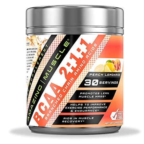 Amazing Muscle BCAA 2:1 Bölümlü Zincir Merulan Limonade Flavor | 30 Hizmet