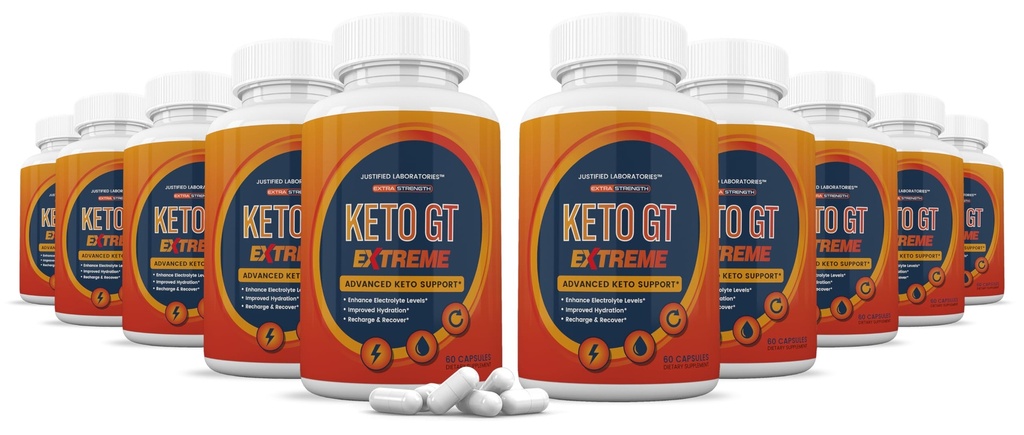 (10 Pack) Keto GT Extreme Keto Pills 1675MG Yeni & Geliştirilmiş Formula Contains Apple Cider Vinegar Ekstra Virgin Zeytinyağı Toz Yeşil Çay Broşürü 600 Capsules