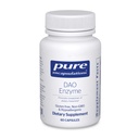 Saf Encapsulations DAO Enzyme - Histamine Breakdown Digestion Support Supplement* - Ease Digestive Discomfort & Skin Hassasity* - Allergen-Free Health Supplement - 60 Capsules