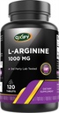 L-Arginine 1000 mg | 120 Tabletler | Gluten-Free, Non-GMO | Supplement Made in USA