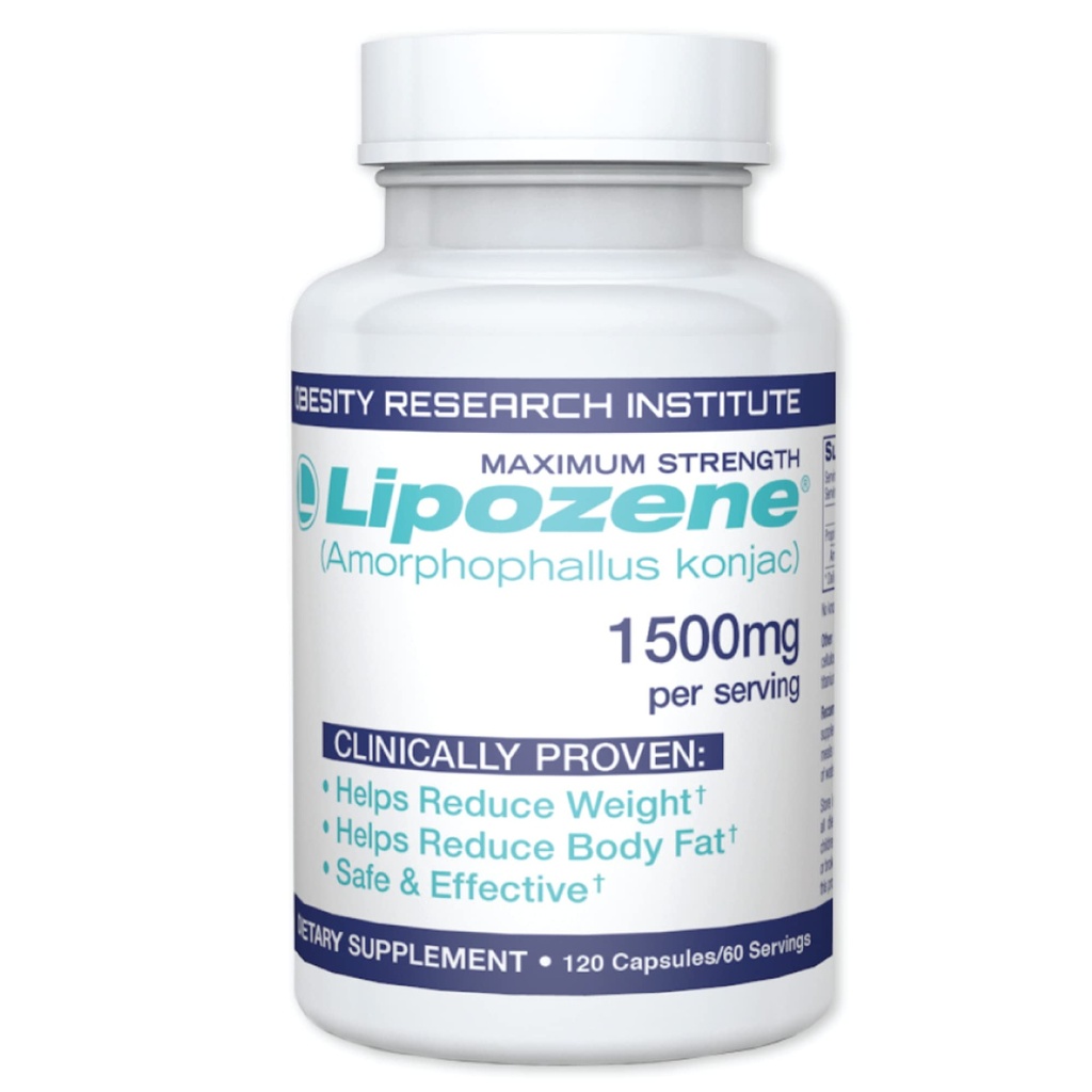 Lipozene MEGA Şişe - 120 Capsules, En Büyük Boyutumuzu Yap - Appetite Suppressant