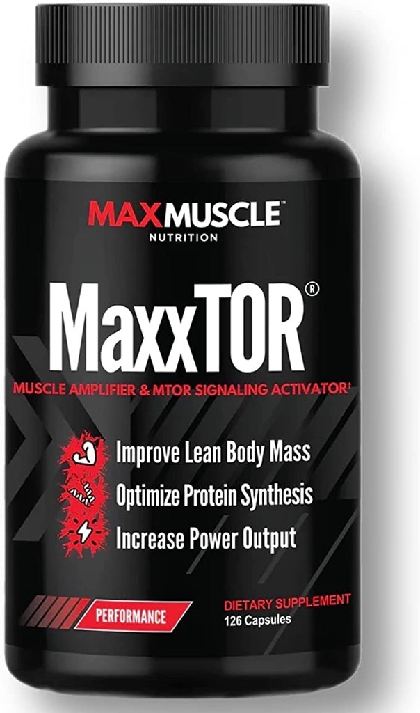 MaxxTOR® Kas Amplifier | Phosphatidic Asit | Vitamin E | L-Leucine | Don Lean Body Mass | Protein Synthesis | Art Çıkışı | 126 Capsules