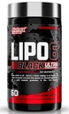 Nutrex Research Lipo-6 Black Ultra Mekanik | Termogenic Energating Fat Burner Supplement, Kilo kaybı, Enerji & Intense Focus |Capsule, 60Count
