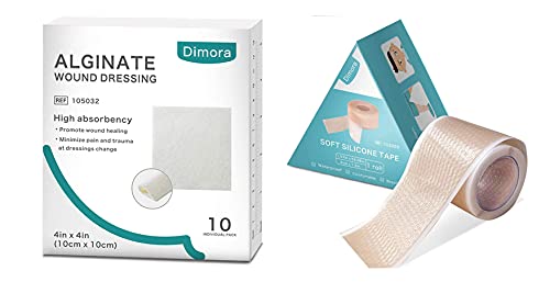 Dimoradis Alginate Yara Giymek ve Yumuşak Sular Silikon Bantı Easy Tear Design