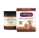 Amber NaturalZ Carticil Plus Herbal Supplement for Köpekler | Ortak, Digestive ve Immune Health | Natural Aid for general Wellness and Vitality | 60-Day Medium Dog Supply
