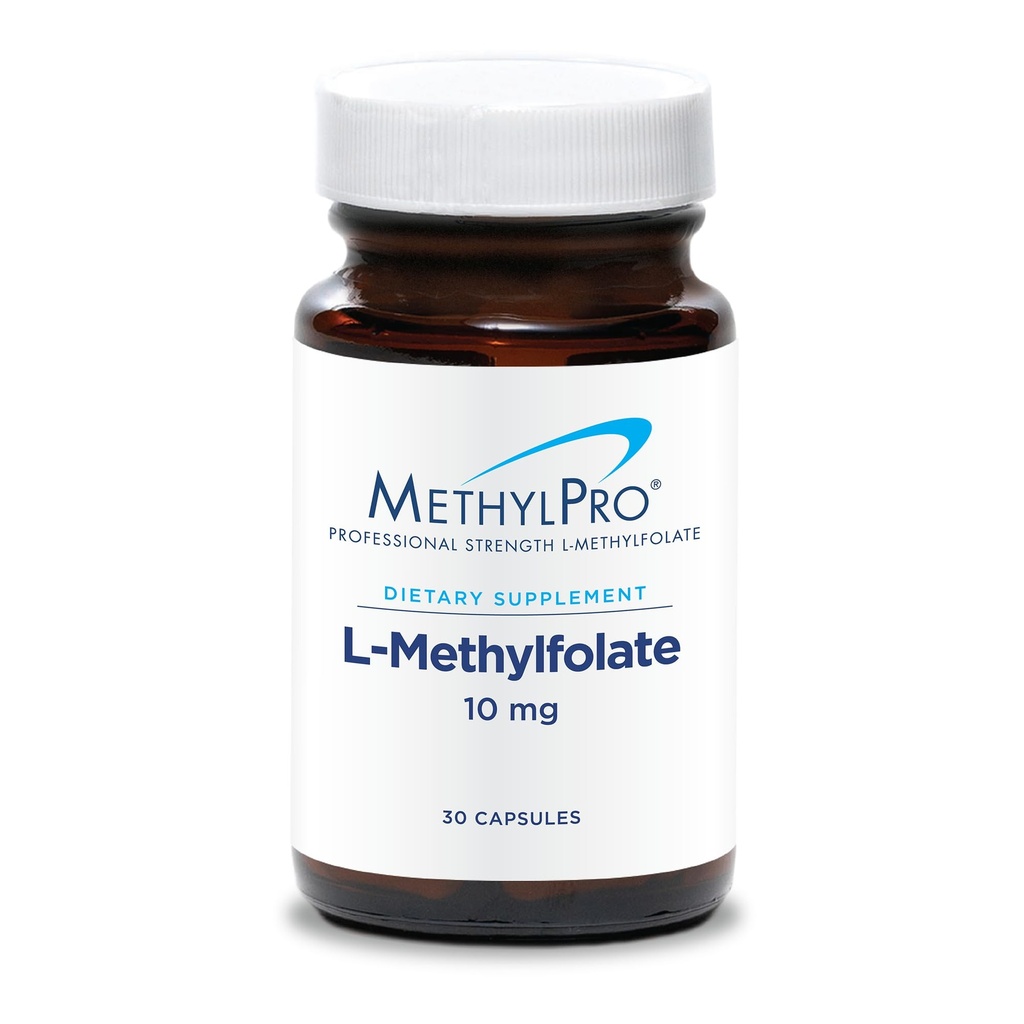 TorchPro L-Methylfolate 10 mg - Sağlıklı Bir Mindset Destek - Methylfolate for Methylfolate 10 mg - 30 Capsules - 30 Capsules - 30 Capsules