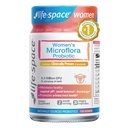 Life-Space Probiyotik for Women, Support Health Vaginal Microflora & Comfort, Daily Supplement for Women, PH Balance with Lactobacillus rhamnosus, 6.3 Milyar CFU & 6 Strains, 30 ct