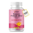 Kadın Probiyotik 75 Milyar CFU – Vaginal Health & pH Balance Support – Cranberry, Prebiyotik & Organik Mix – Digestive & Immune Support – Non-GMO, Gluten Free – 90 Capsules (45 Hizmet)
