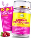 Prebiyotiks & Cranberry ile Kadınlar için Vaginal Probiyotikler - Dr. Formulated Feminine pH Denge Günlük Tamam, Destekler Vaginal Odor Control & Urinary Tract Health, 30 Servisler