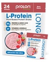Prolon Longevity Plant Based Protein Toz | Kas Synthesis & Tamir, Sağlıklı Ağlama, Boost Performans | Vitaminler, Gluten Free, Amino Asits, Antioksis | 25g of Protein | Berry, 24 Packets