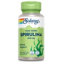 SOLARAY Spirulina 410 mg | Algae Superfood Supports Energy, Vitality & General Health | 100ct, 100 Serv.
