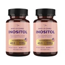 Premium Inositol Supplement Sche - Myo-Inositol & D-Chiro Inositol Supplement for Women 4100 mg (40:1 Oran) - 9-in-1 Hormonal & Metabolic Support with Folate, B6, B12, D3, çinko & Chromium