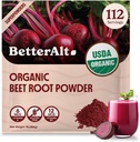 Daha İyi Alt Organik Arıt Kök Toz, USDA sertifikalı - Nitrik Çimento Tamam, Arıt Suyu Toz Süper Gıda Sağlıklı Kalp, Arıtroot Tamam, Arıtroot Toz - 112 Hizmet, 1 lb