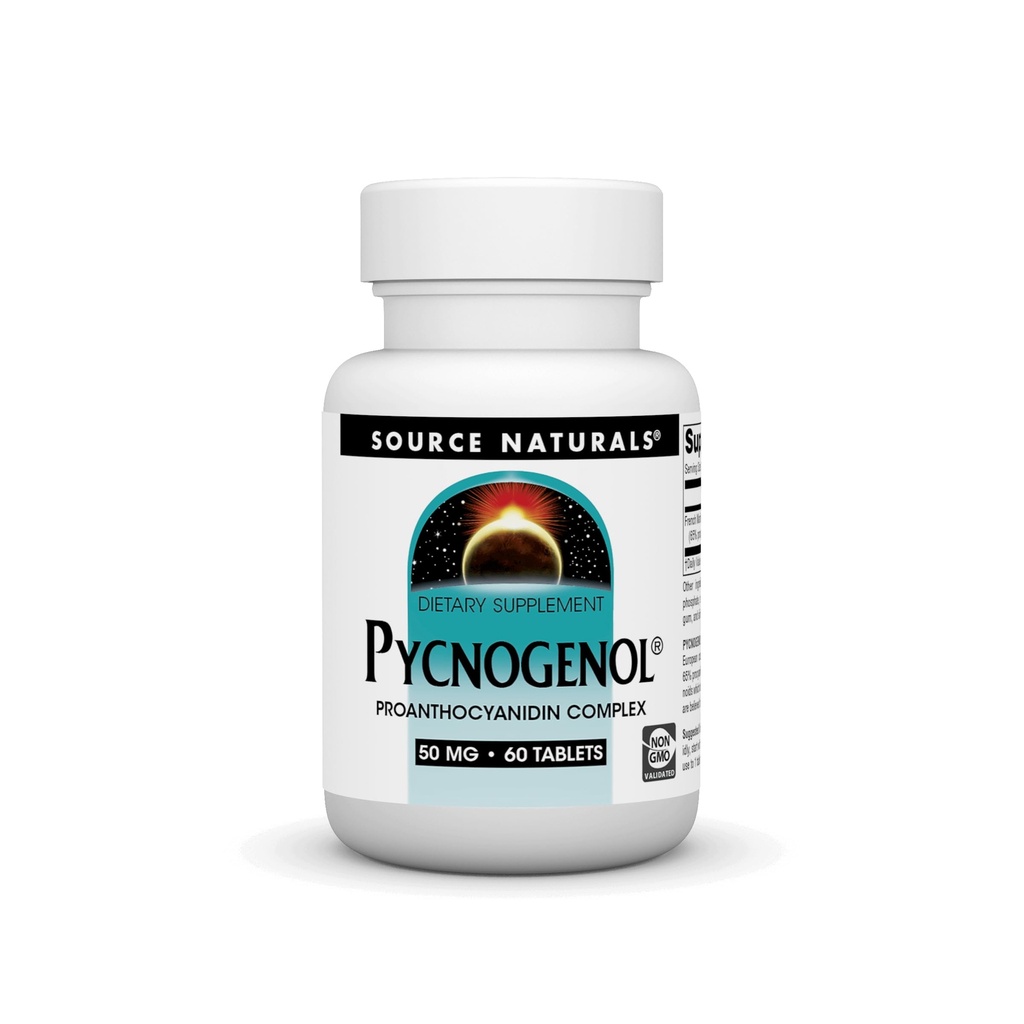 Source Naturals Pycnogenol 50 mg Proanthocyanidin Kompleksi - 60 Tablet