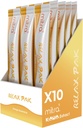 Mitra9 Kava Toz RelaxPak - Orange Dreamsicle Kava Extract Toz Paketleri | Mood Advancedr | Plantive | Doğal Calm & Clarity | Easy Open Single-Serving Stick (10)