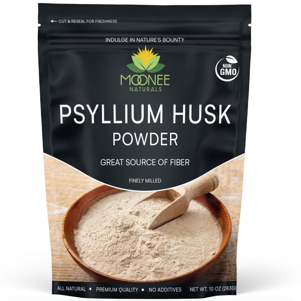Psyllium Husk Toz (10 OZ), Gluten Free, Non GMO, Finely Ground, Keto Friendly (10 Ounce (70 hizmet)))