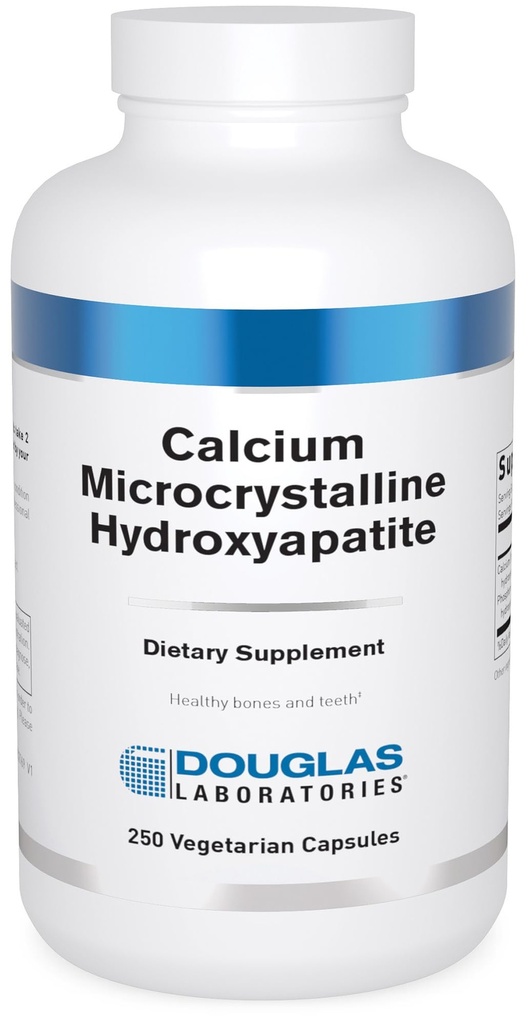Douglas Laboratoriesuba Mikrokristal Hidroxyapatite - Diş ve Kemik Sağlığı Desteği * - Kalsiyum & Phosphorus Micronutrients - Diyet Supplements - 250 Vegetarian Capsules