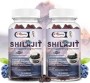 Erkekler ve Kadınlar için Shilajit Gummies, Shilajit Pure Himalaya Original Multi-Supplement, Shilajit Ashwagandha & High in Trace Minerals & Fulvic Acid for Energy, Strength & Immunity, 60 Hizmet