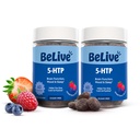 Live 5-HTP Gummies - 2 Pack - 120 Ct I 5HTP Calming Gummies for Heshima Focus, Relaxation & Rest for Yetişkinler | Vegan - Karma kesim Flavor