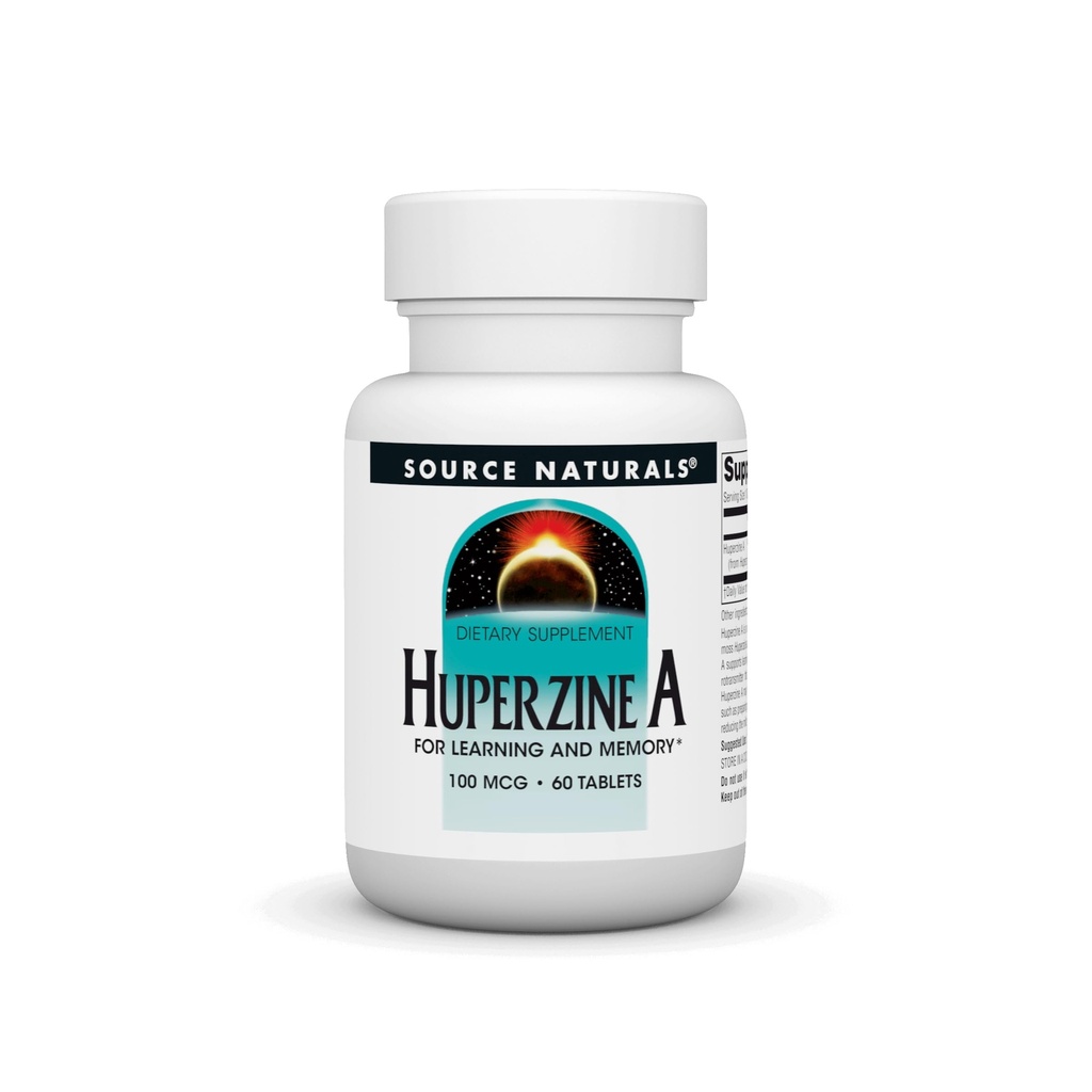 Kaynak Naturals Huperzine A for Learning & Memory* - 100 mcg, 60 Tablet