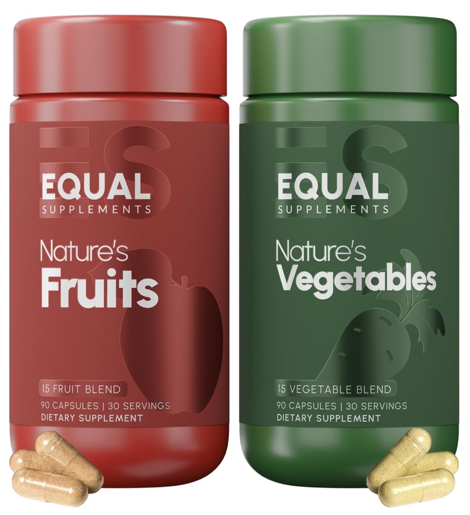 Meyveler ve Sebzeler Tamamlar | GMP ABD'de sertifikalı - 1 Ay Supply | Meyve ve Veggies Supplement of Nature | Meyve ve Sebze Kapsülleri Yetişkinler için