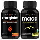 NutraChamps L-Arginine Capsules ve Maca Capsules 2 Pack