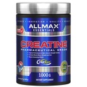 ALLMAX Nutrition Creatine Monohydrate Powder, Unflavored – Pure Micronized Creatine Supplement for Men & Women – Supports Strength, Performance & Training Intensity – Vegan, Gluten Free (1000g)