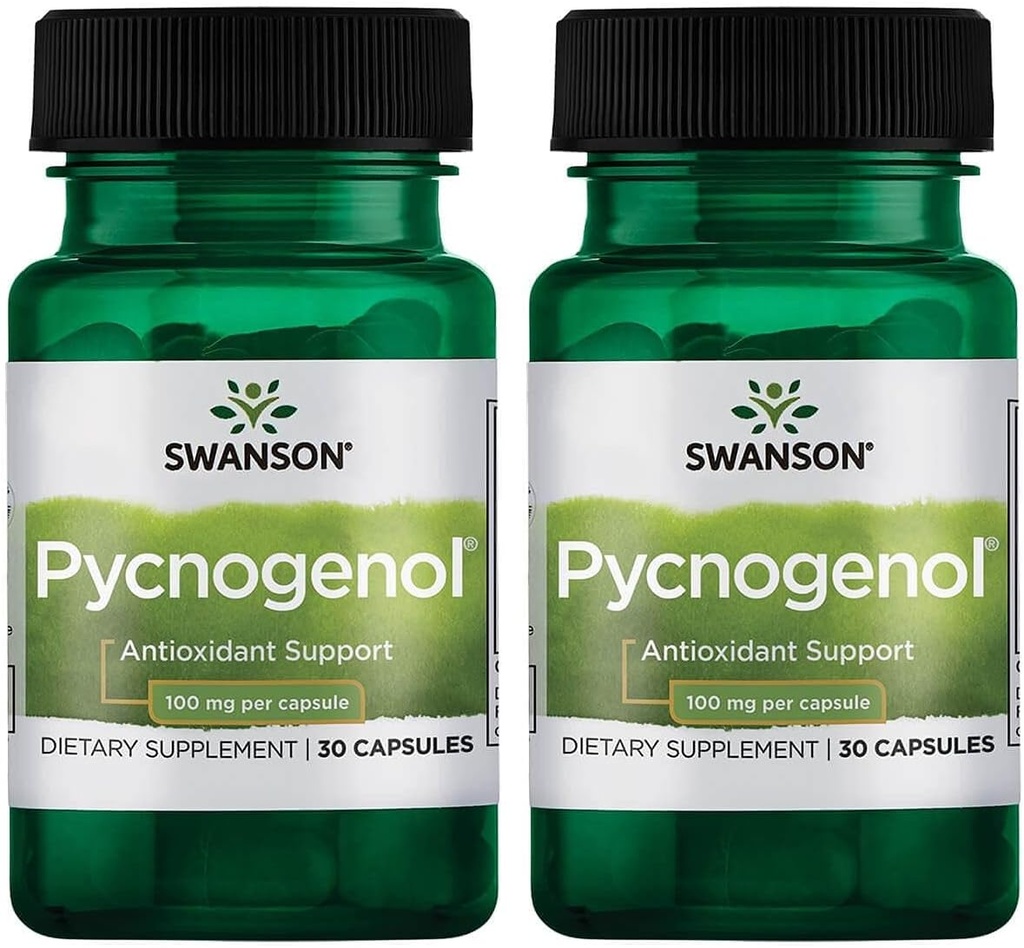 Swanson Ultra Pycnogenol 100 Milligram 30 Capsules 2 Pack