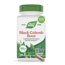 Nature's Way Black Cohosh Root, Women's Health için Geleneksel Destek*, hizmet başına 540 mg, Non-GMO Projesi Doğrulandı, 100 Capsules