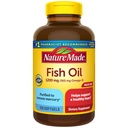 Nature Made Fish Oil Omega 3 Supplements, 1200 mg Softgels, Omega 3 Fish Oil for Health Heart Support, 150 Softgels, 75 Day Supply
